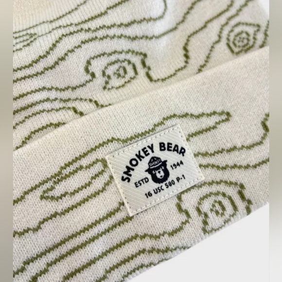 MAD Engine Men's Camo Smokey Beanie Bear Cream - Picture 3 of 8